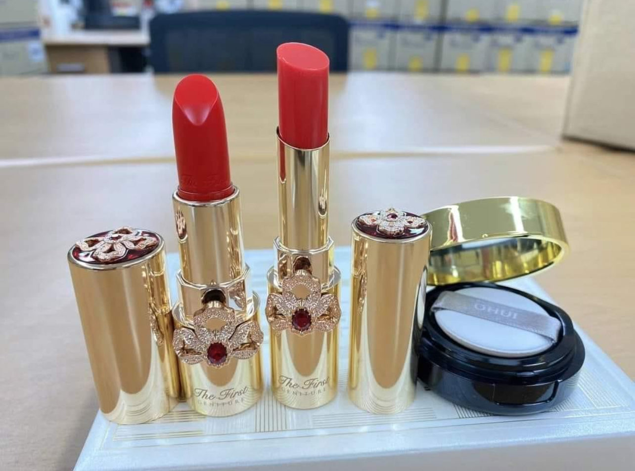 THE FIRST GENITURE Lipstick &Lipbalm Duo Special Set
