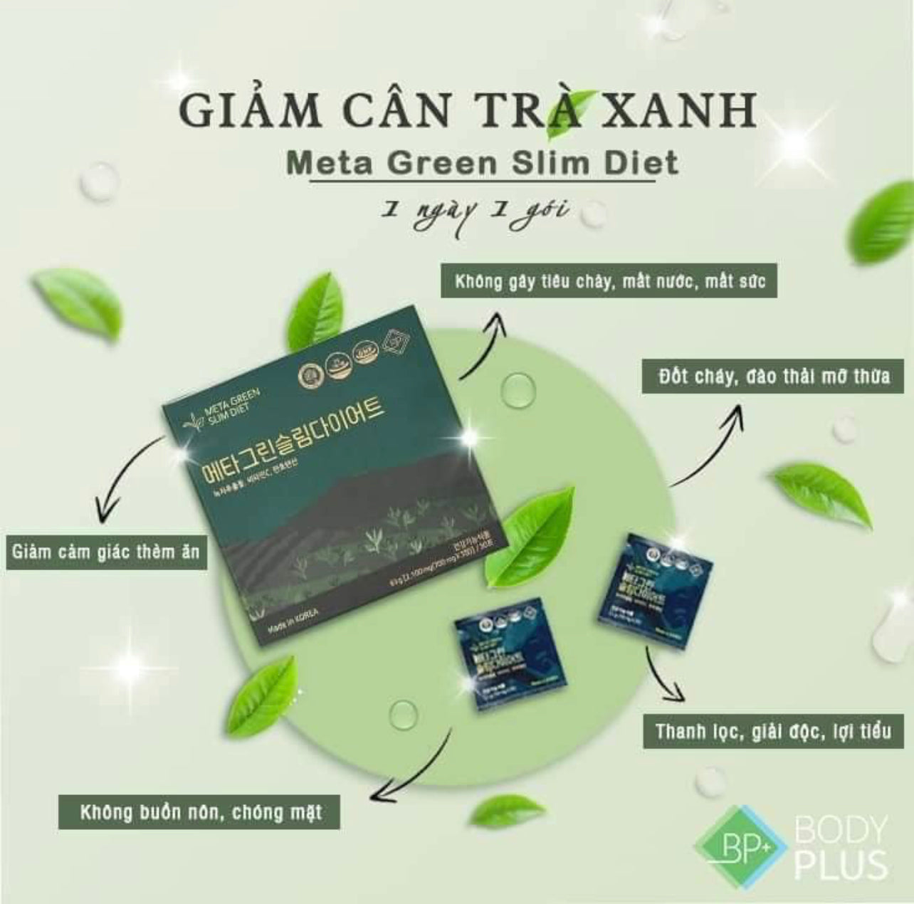 SOLD OUT Tra xanh giảm cân
