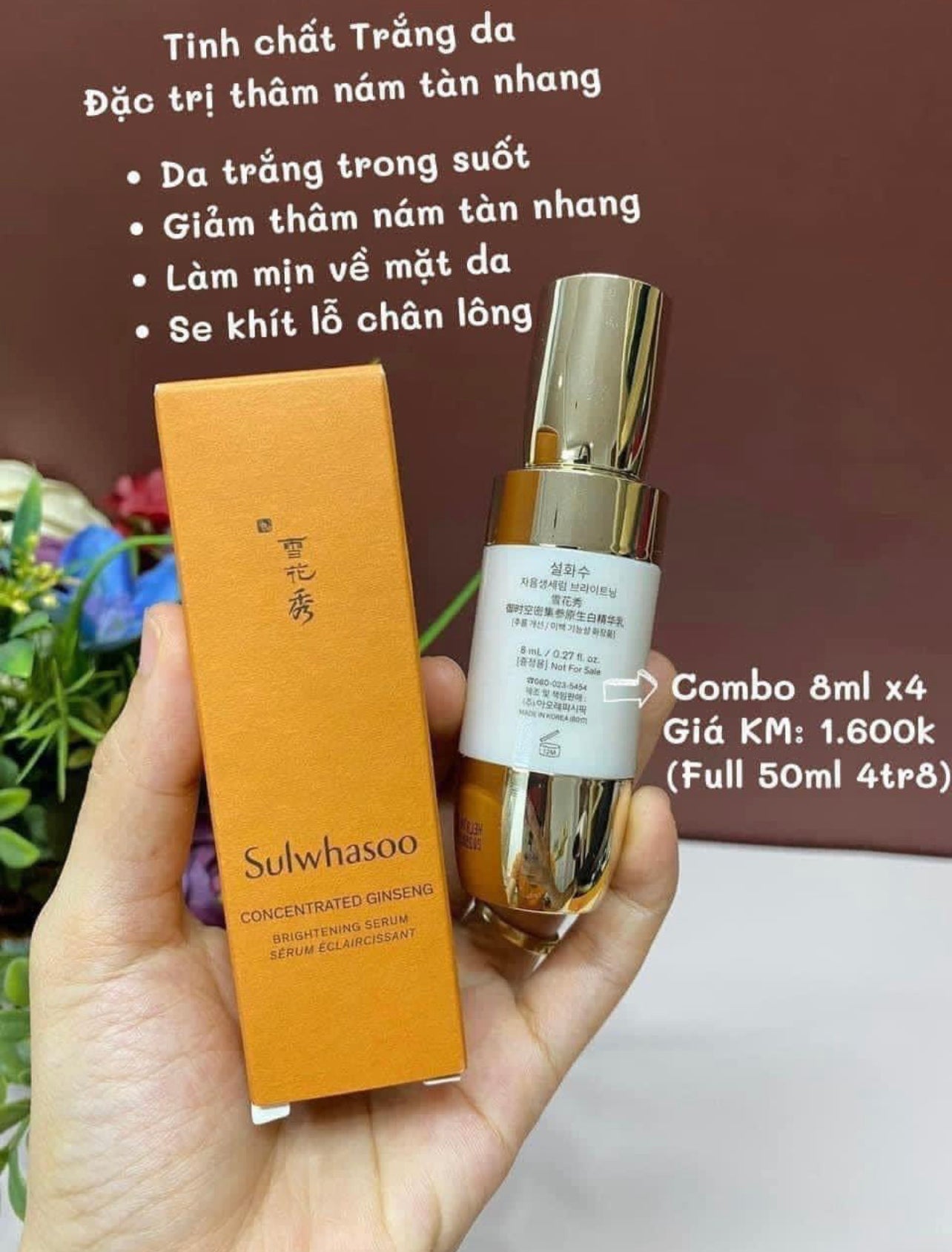 SULWHASOO Serum chai mini **BUY 3 FOR $48.00**