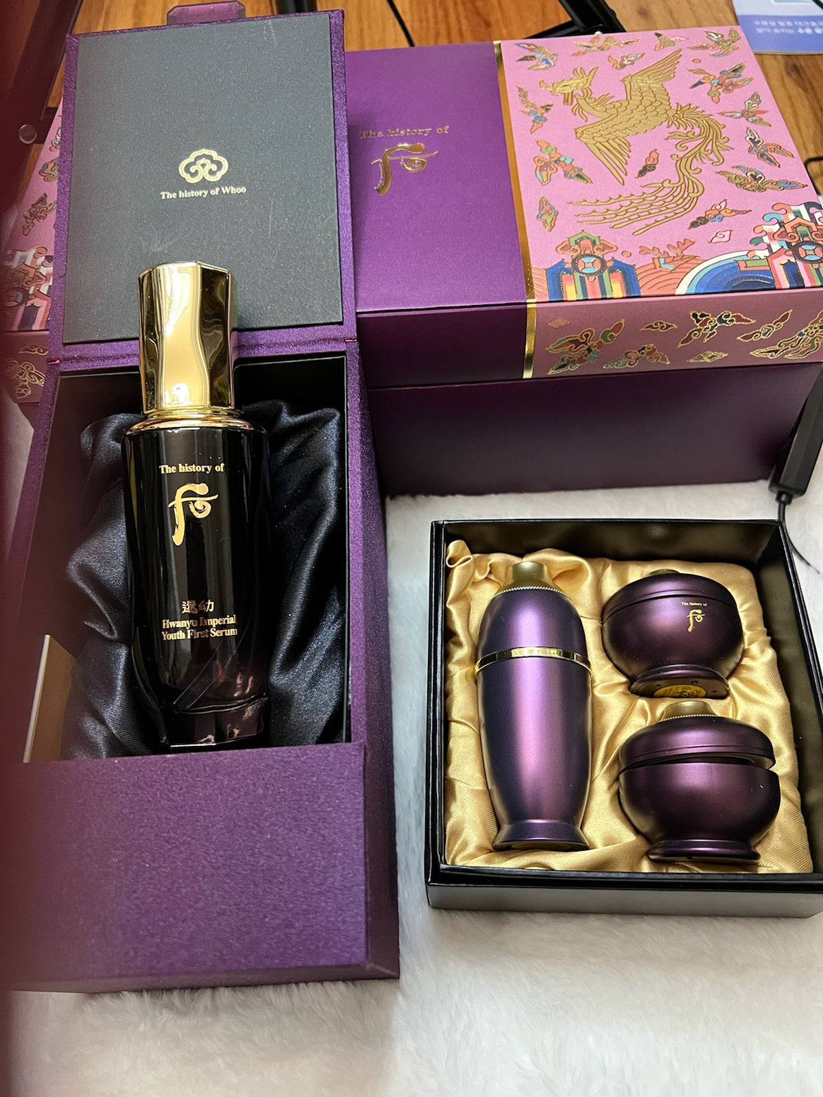 The history of whoo Hwanyu Imperial Youth First serum special set
