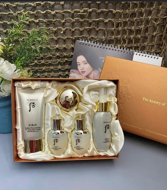 THE HISTORY OF WHOO Cheongidan Radian Rgenerating UV Protection Cresm Special set