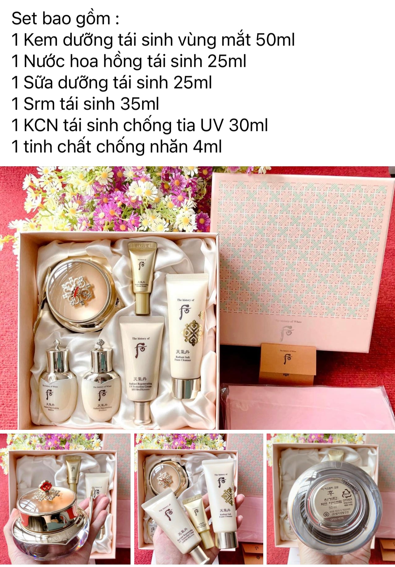 THE HISTORY OF WHOO cheongidan Radiant Regenerating Eye Cream Special set