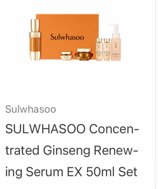 SulWhasoo Concentrated Ginseng Renew Serum 50 ml